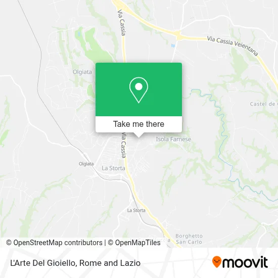 L'Arte Del Gioiello map