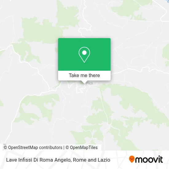 Lave Infissi Di Roma Angelo map