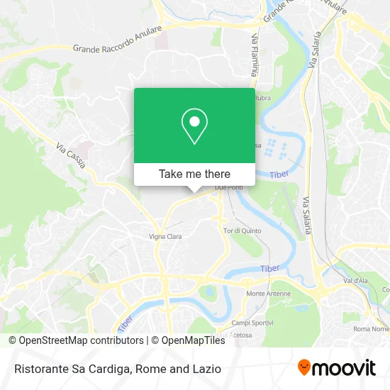 Ristorante Sa Cardiga map