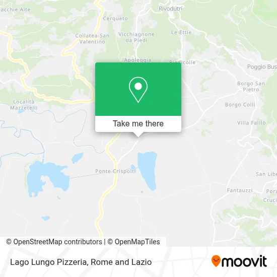 Lago Lungo Pizzeria map