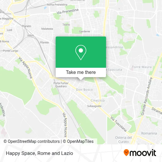 Happy Space map