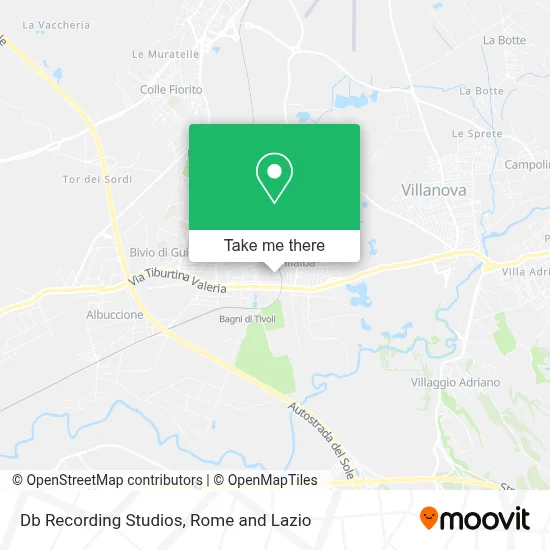 Db Recording Studios map
