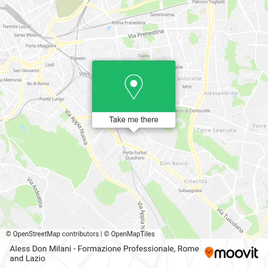 Aless Don Milani - Formazione Professionale map
