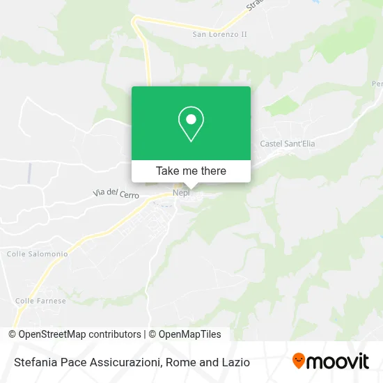 Stefania Pace Assicurazioni map