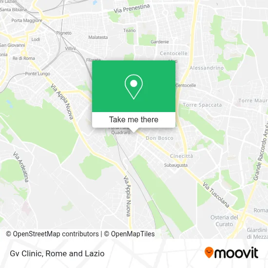Gv Clinic map