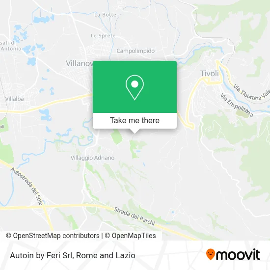 Autoin by Feri Srl map