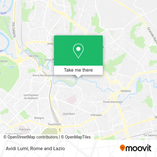 Avidi Lumi map