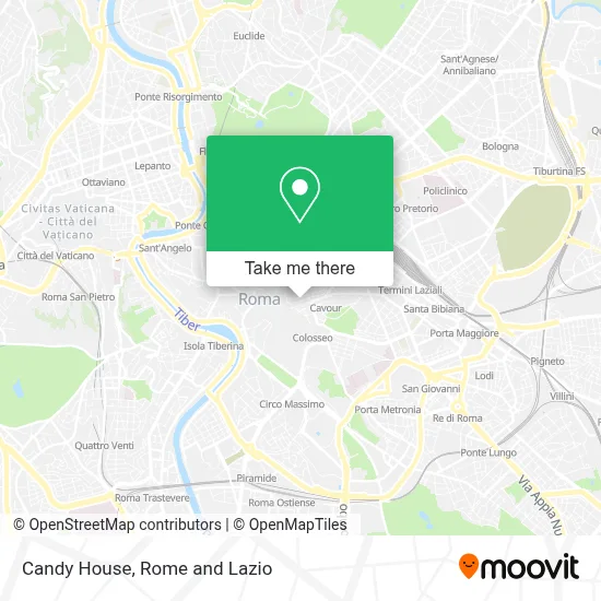 Candy House map