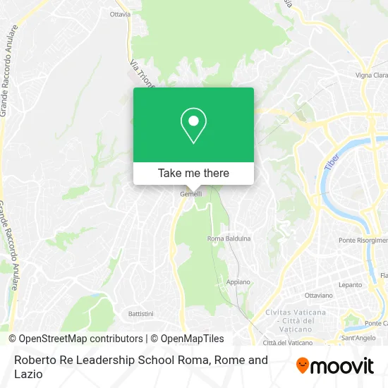 Roberto Re Leadership School Roma map