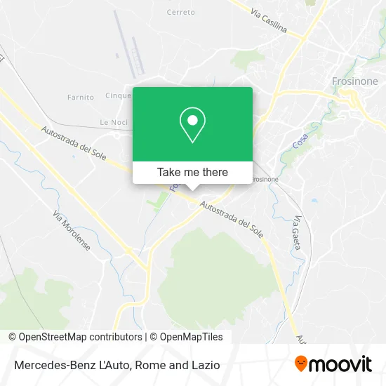 Mercedes-Benz L'Auto map