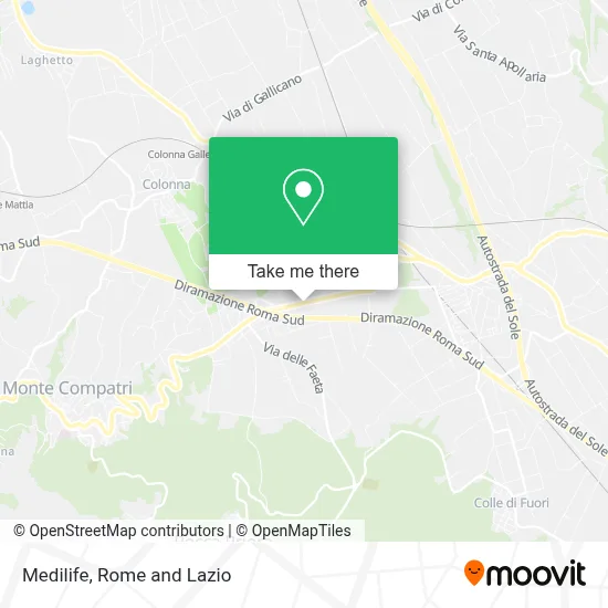 Medilife map