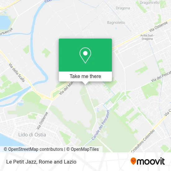 Le Petit Jazz map