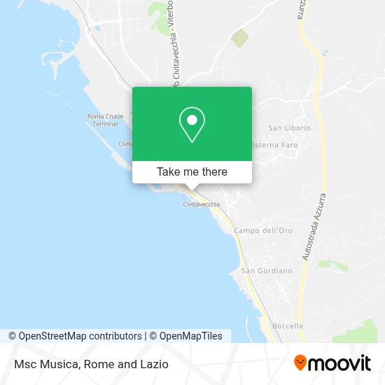 Msc Musica map