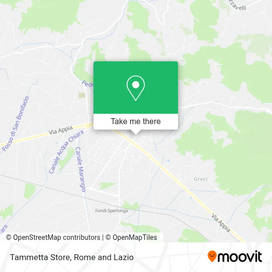 Tammetta Store map