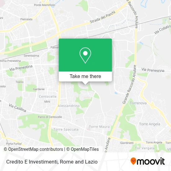 Credito E Investimenti map