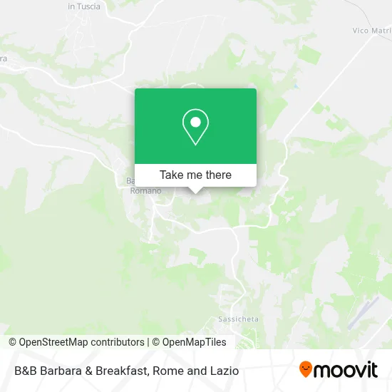 B&B Barbara & Breakfast map
