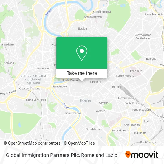Global Immigration Partners Pllc map