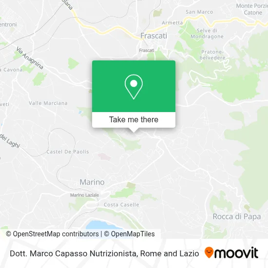 Dott. Marco Capasso Nutrizionista map