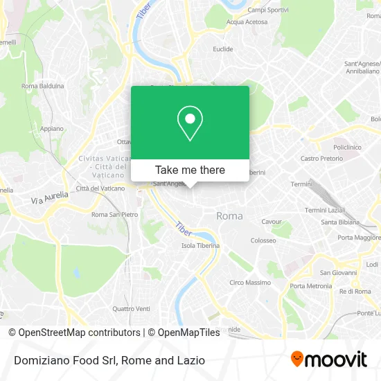 Domiziano Food Srl map