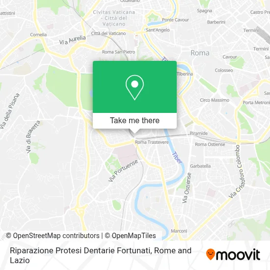Riparazione Protesi Dentarie Fortunati map