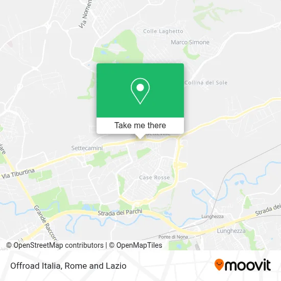 Offroad Italia map