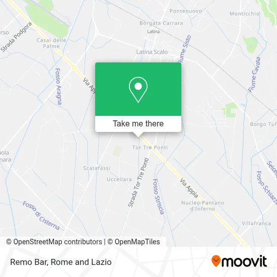 Remo Bar map