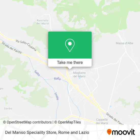 Del Manso Speciality Store map