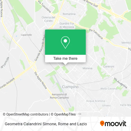 Geometra Calandrini Simone map
