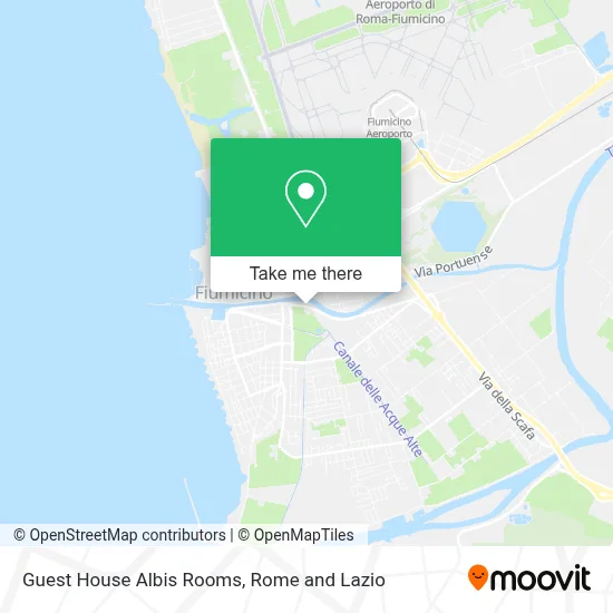 Guest House Albis Rooms map