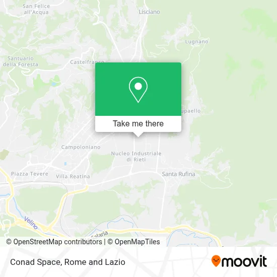 Conad Space map