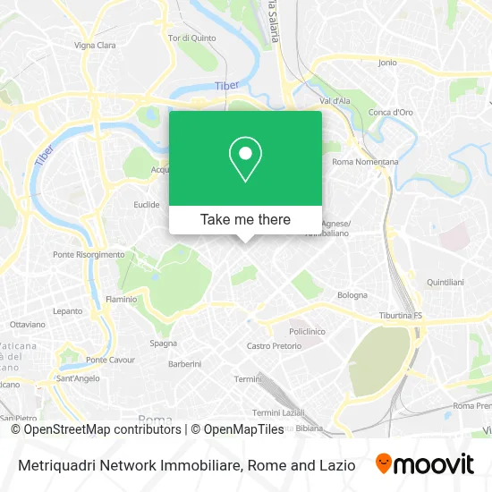 Metriquadri Network Immobiliare map