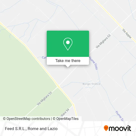 Feed S.R.L. map