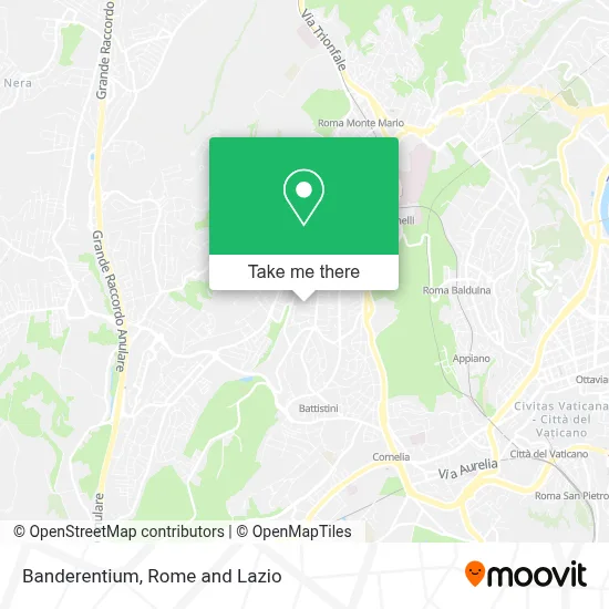 Banderentium map