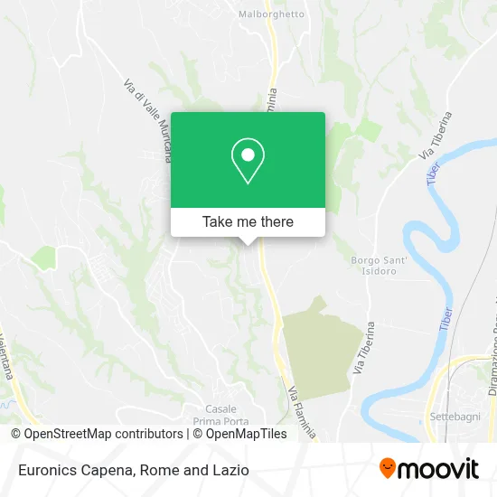 Euronics Capena map