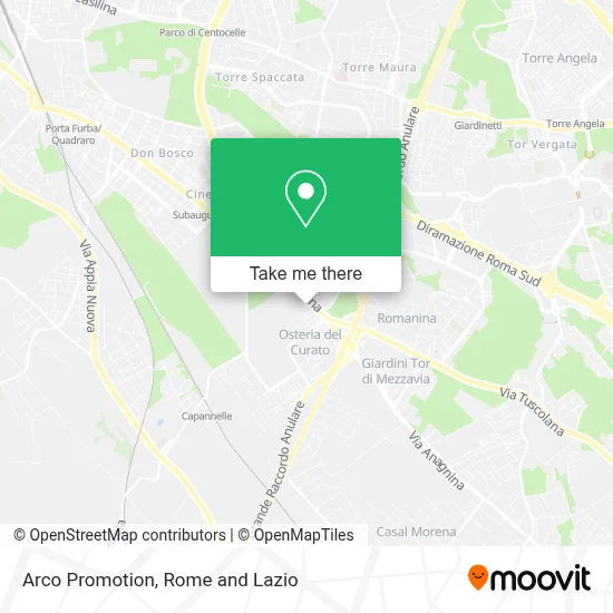 Arco Promotion map