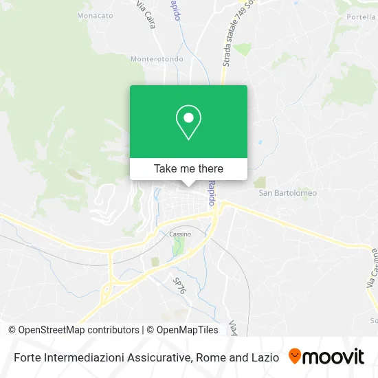 Forte Intermediazioni Assicurative map