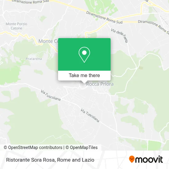 Ristorante Sora Rosa map