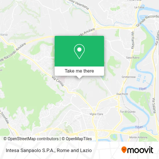 Intesa Sanpaolo S.P.A. map