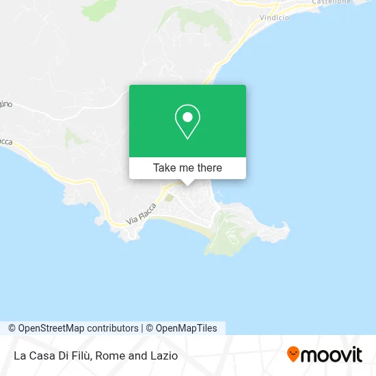 La Casa Di Filù map