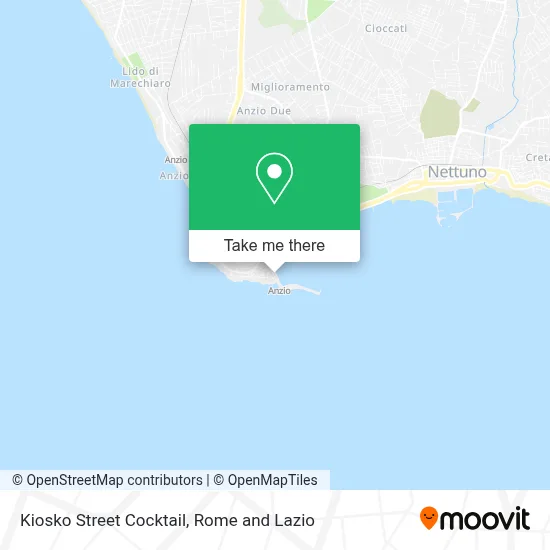 Kiosko Street Cocktail map