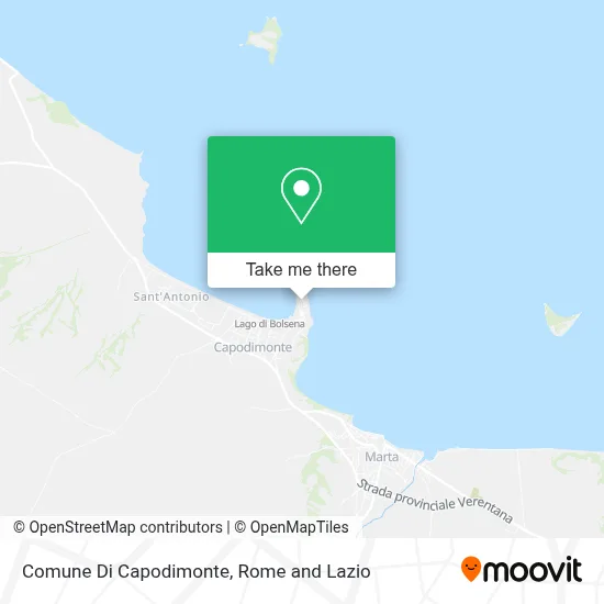 Comune Di Capodimonte map