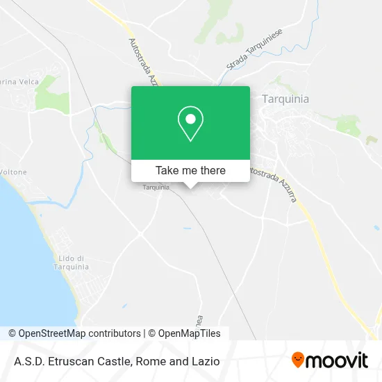 A.S.D. Etruscan Castle map