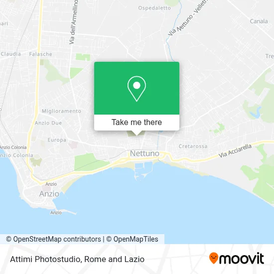Attimi Photostudio map