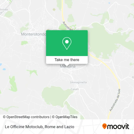 Le Officine Motoclub map
