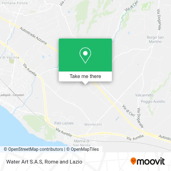 Water Art S.A.S map