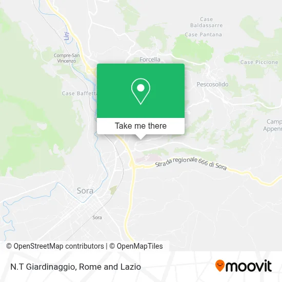 N.T Giardinaggio map