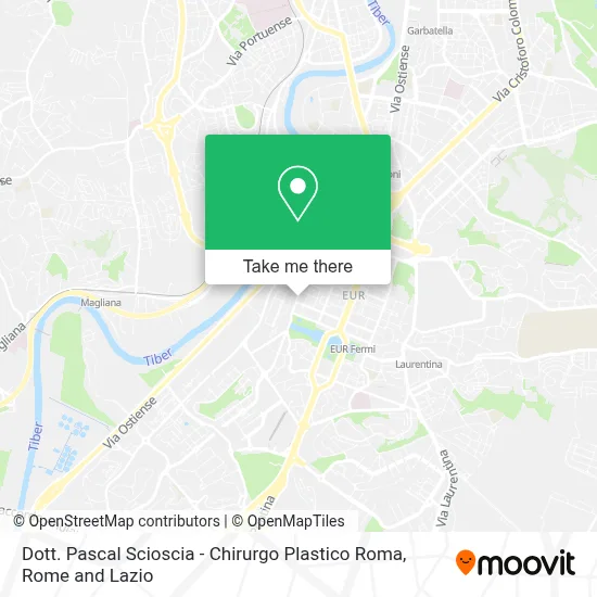Dott. Pascal Scioscia - Chirurgo Plastico Roma map