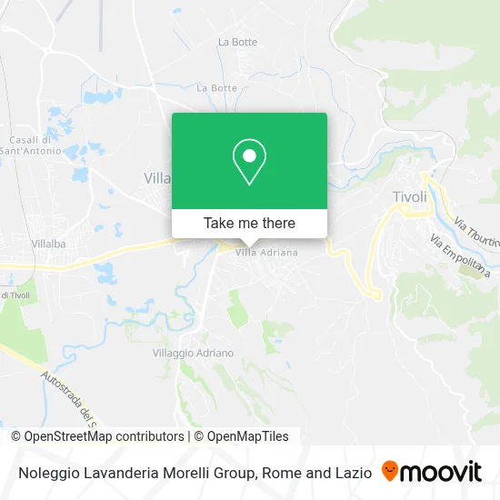 Noleggio Lavanderia Morelli Group map