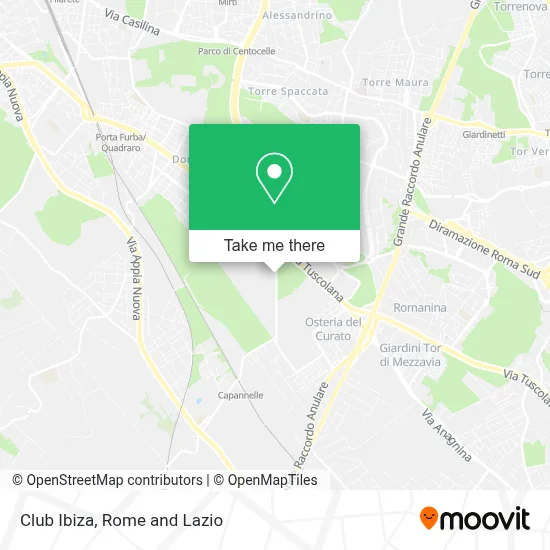 Club Ibiza map