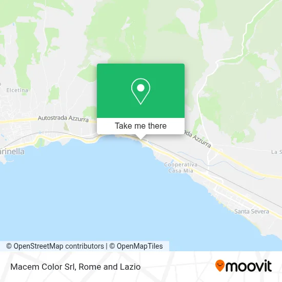 Macem Color Srl map